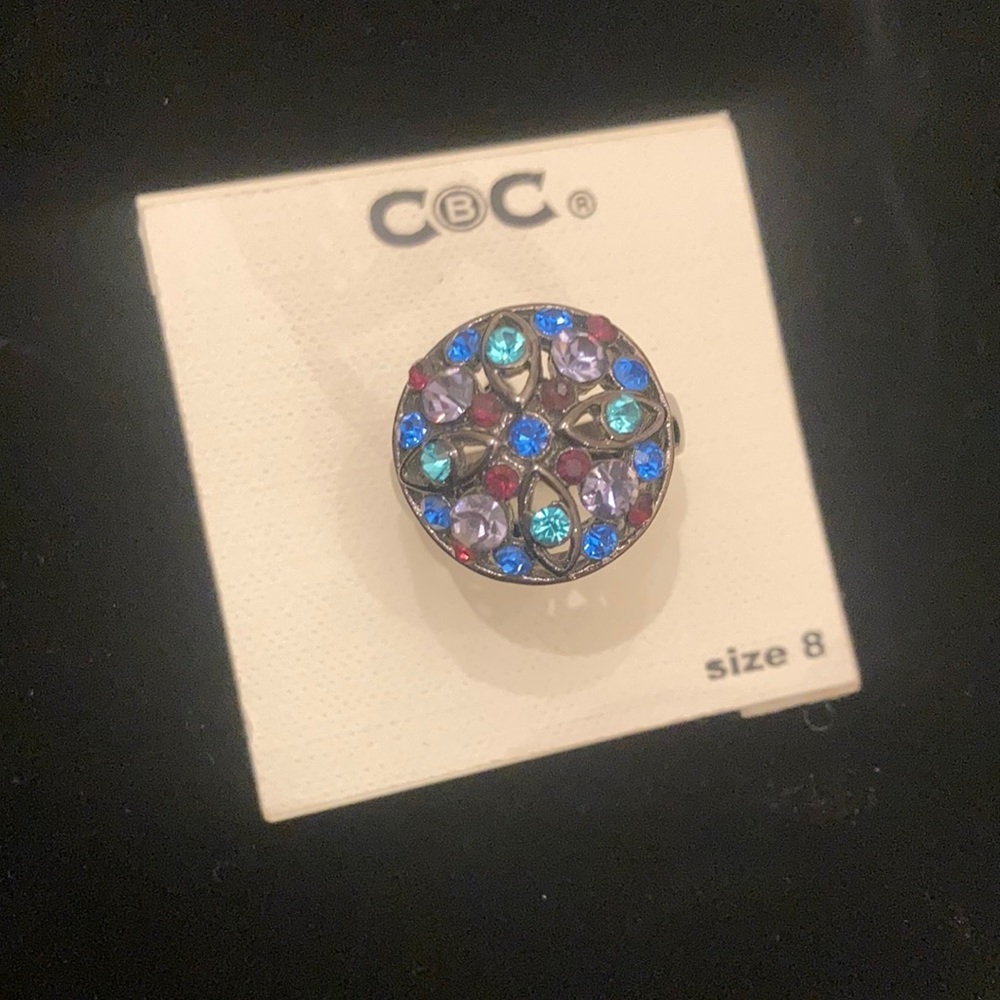 Bejeweled ring! Size 8